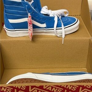 Vans Sk8-Hi Tapered Blue Sneakers